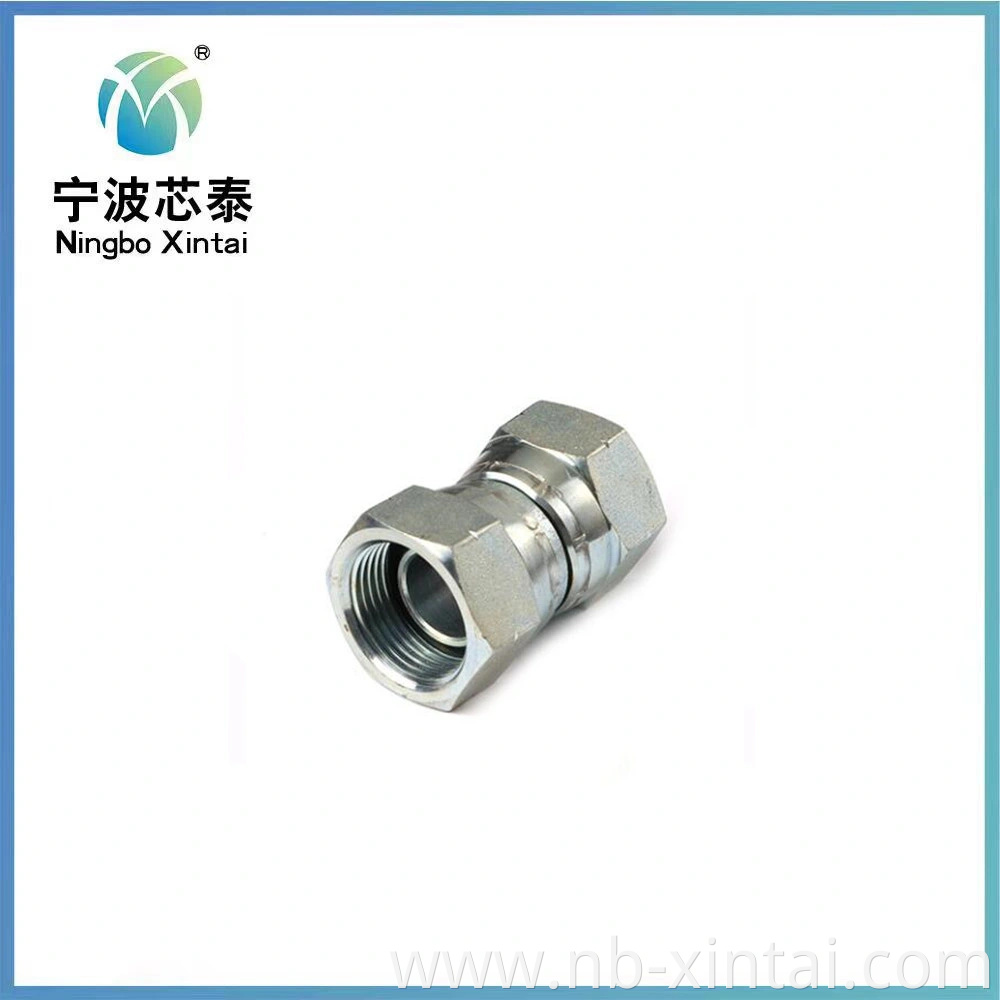 2j High Pressure Oil Jic Female Fitting to Male 74° Seat Hydraulic Adapter